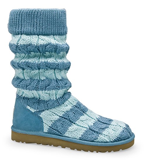 UGG Classic Tall Stripe Adriatic Blue Sea Boots.jpg