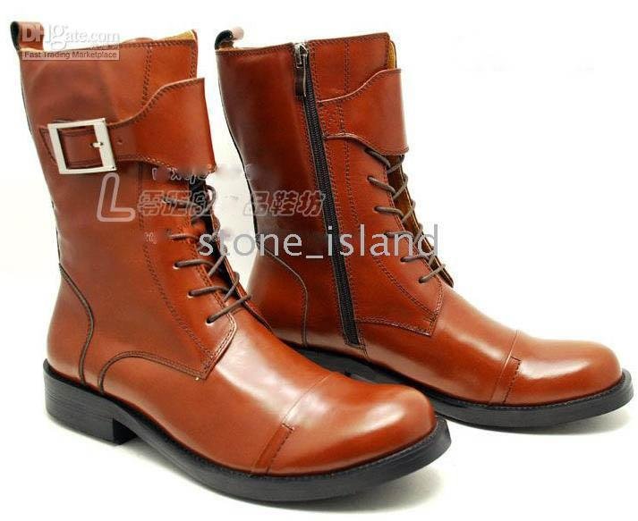 New Arrive Waterproof Brown Short Brown Men's Casual Boot