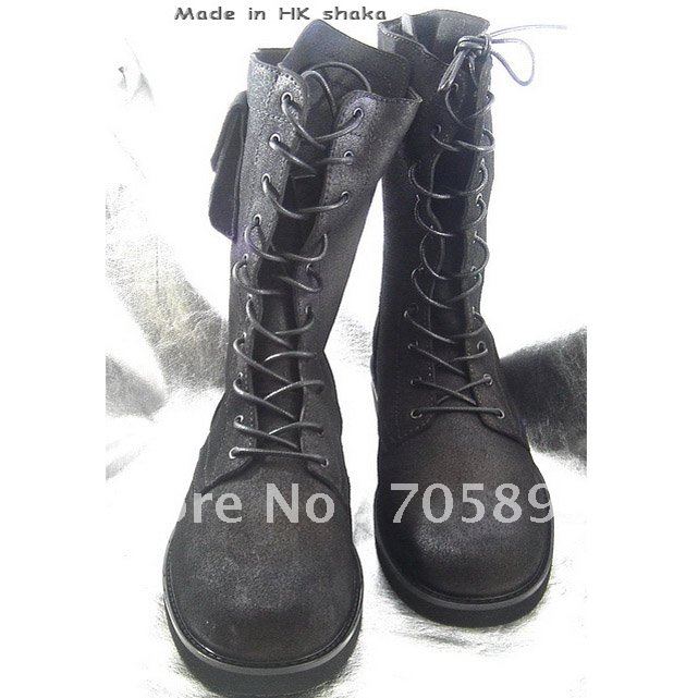 Hand Made Leather Lace Up Ankle Men's Casual Boots