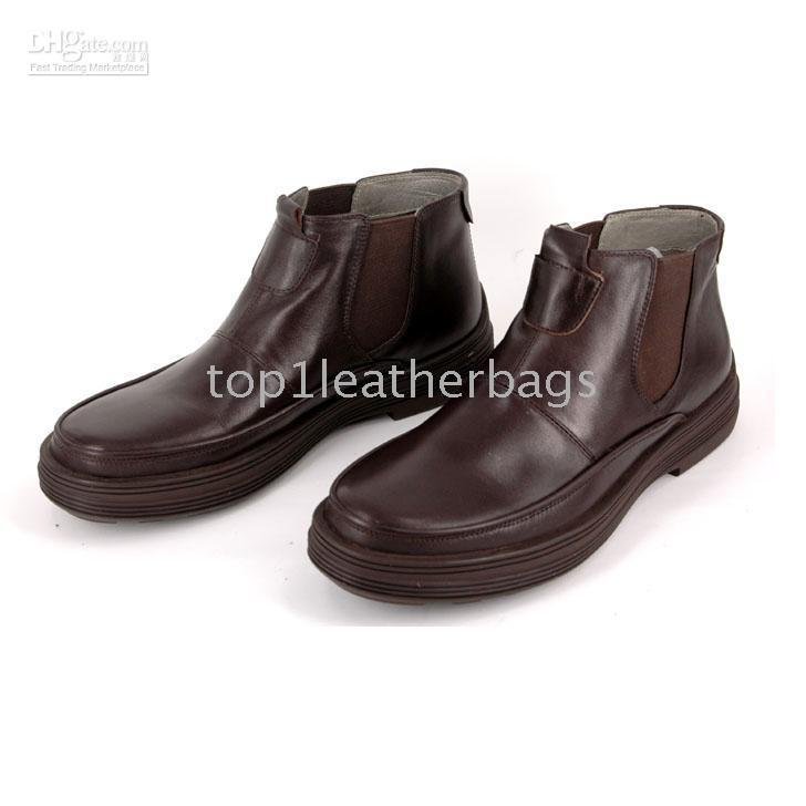 Comfort 100% Geniune Leather Men's Casual Boots