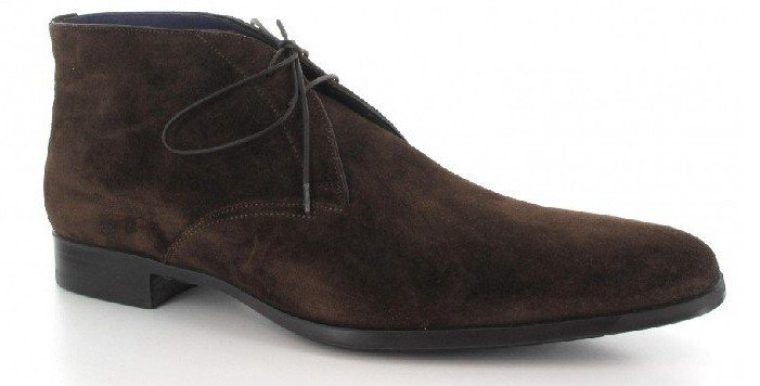 Genuine Leather Suebe Chalaza Pointed Toe Men's Snow Boots