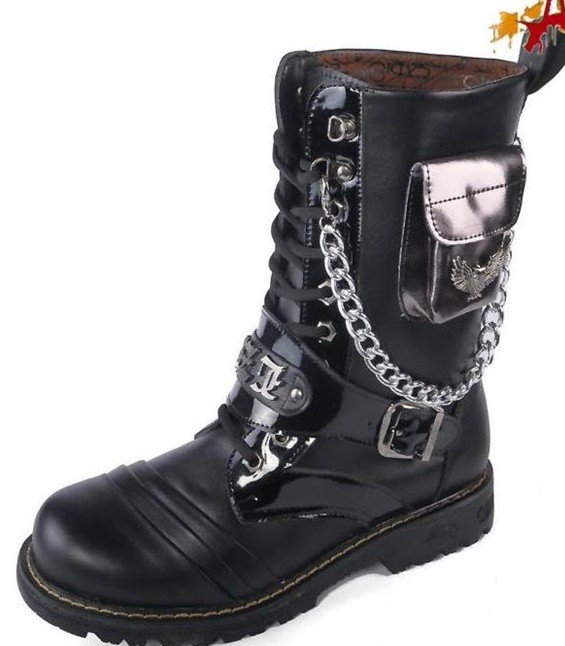 Mid-Calf PVC Adult Men's Snow Boots