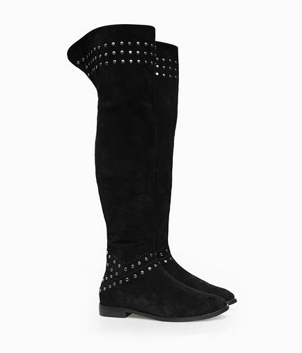 Comfortable Genuine Leather Women's Thigh High Boots