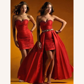 Sexy Red Sheath Mini Zipper Back Sleveeless Dresses