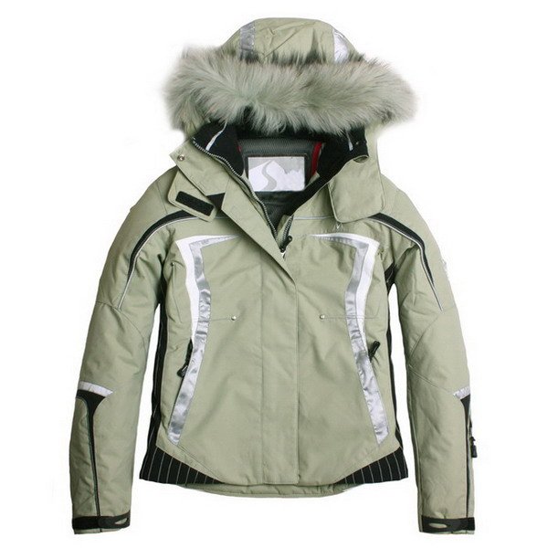Beautiful Army Green Ladies' Jackets For Ski