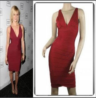 Women's Deep V Bandage Celebrity Adult Skirts