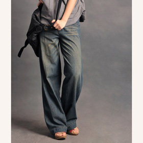 Washed Breathable Windproof Women's Jeans