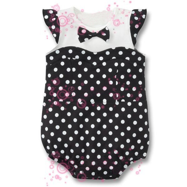 Short Sleeve 100% Cotton 0-3 Months Baby Rompers