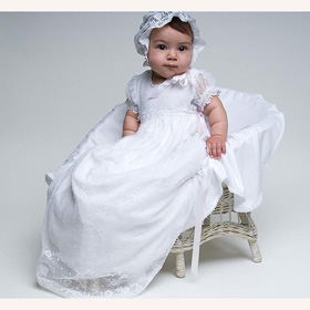 Girl White Soft Comfot Embroidered Baby Dresses