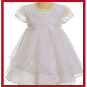 Breathable Embroidered Chiffon Baby Dresses