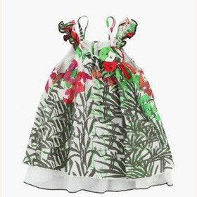 Sleeveless Knee-Length A-Line Cotton Baby Dresses