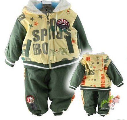 Thick Winter 1-3 Year 100% Cotton Baby Jackets