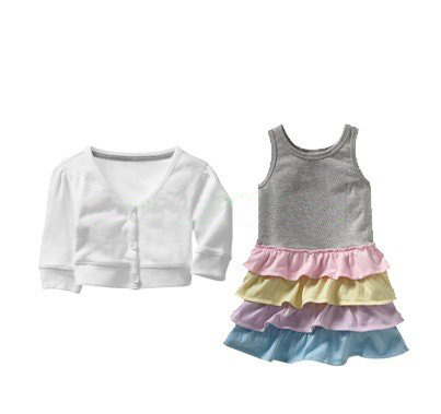 100% Cotton Knitted 2-6 Years Baby Skirts
