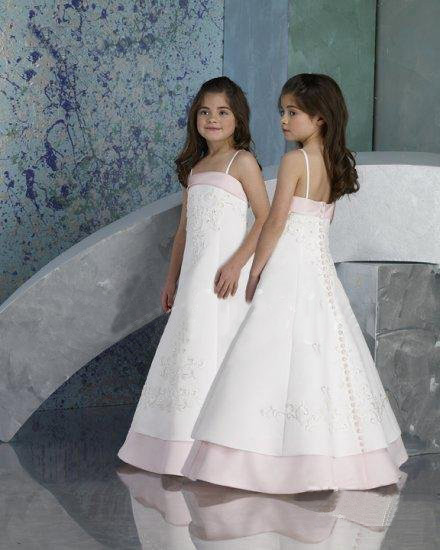 Cute Sleeveless Floor Length Baby Formal Gowns