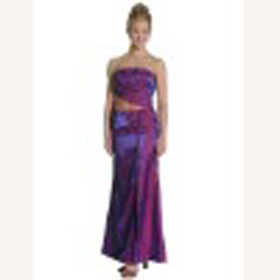 Fashionable Halter First-class Satin Strapless Sleveeless A-line Wedding Dresses