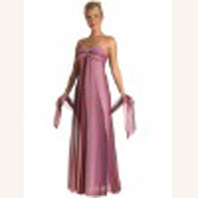 Chiffon Halter Beaded Tea Length A-line Wedding Dresses