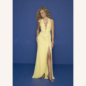 Floor-length Straps V-neck Column Crystal Chic & Modern Matte Satin Sexy Cocktai Dress