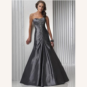 Matte Satin Strapless Lace-up Halter Sheath Ankle-length Cascading Mermaid Wedding Dresses