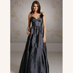 Matte Satin Spaghetti Straps Draped Zipper High Waist Ankle-length Wedding Dresses