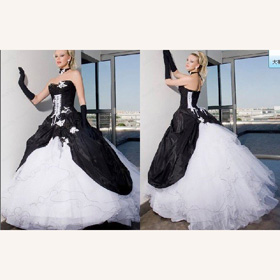 Custom-Made New Style Sexy Bridesmaid A-Line Sleeveless Floor-Length Beach Wedding Dresses