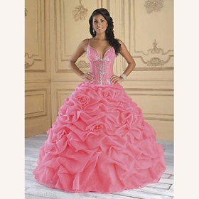 Polyester Spaghetti Strap Low Bosom Diamond Applique Ankle-length Empire Wedding Dresses