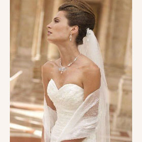 Floor-Length Appliqued Sleeveless Floor-Length Luxury Wedding Dresses