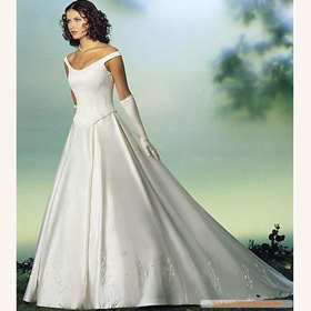 100% Silk Halter Floor Lenght Custom Made Maternity Wedding Dresses