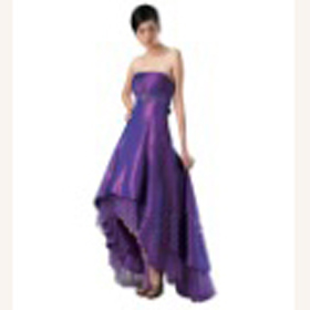 A-Line Sleeveless Beading Modern Purple Mini Wedding Dresses