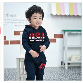 South Korea Children's Breathable Cotton Clothing