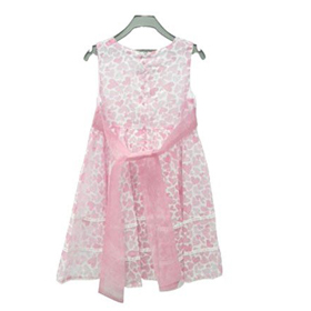 Summer Short-sleeved Banquet Long Girls' Dresses