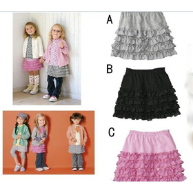 Girls Cotton Breathable Cute Short Skirts