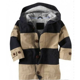 Children Cotton Winter Padded Windbreaker Waterproof Jacket