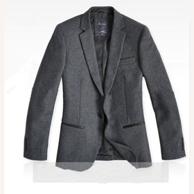 Wool One Button Casual Men's Suits
