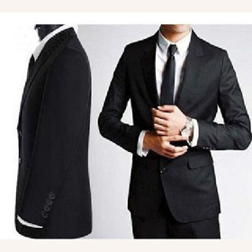 Woolen Shoulder Pads Offical Men's Suits