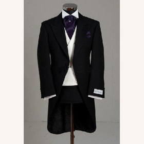 Polyester Cotton One-button Shoulder Pads Complete Men's Suits