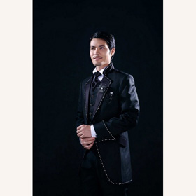 NWT Slim Fit Suit Man Gentle High Quality Luxury Suit ST-460
