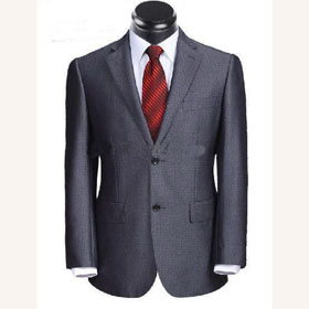 With Two Buttons Long Sleeve Polyester & Rayon Men's Suits
