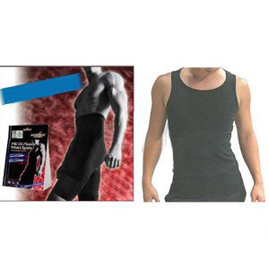 Black Spandex / Nylon Corners Men's Underwear