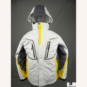 Long Sleeve With Zipper Gray Men's Jackets & Coats
