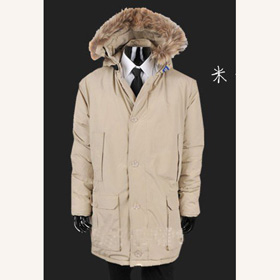 Polyester / Cotton With Buttons Long Sleeve Men's Jackets & Coats