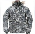 Gray With Zipper Fur Hat Hoodies & Sweatshirts