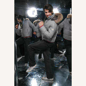 Gray With Zipper Long Sleeve Men's Vests & Waistcoats