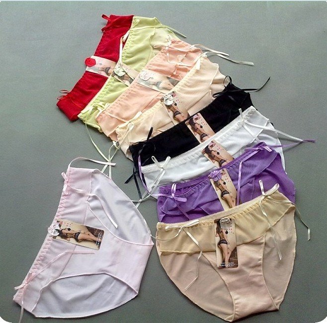 Sexy 100% Cotton Breathable Women's Panties