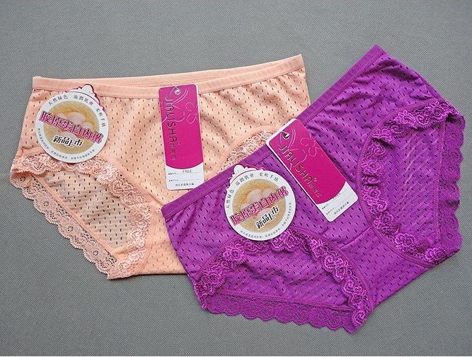 Sexy Breathable 100% Cotton Women's Panties