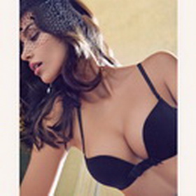 Black Elegant Sexy Lady Bra