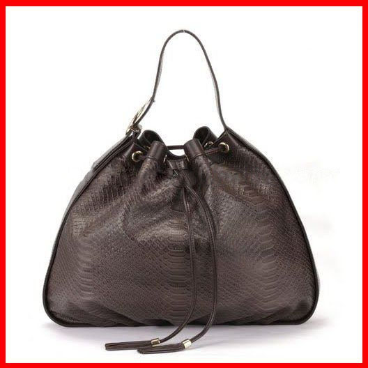 Classic Design Leather Shoulder Handbag
