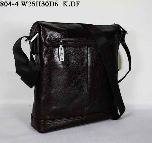 Genuine Leather Long Belt Zipper Large Capacity Men Used Messenger Bags