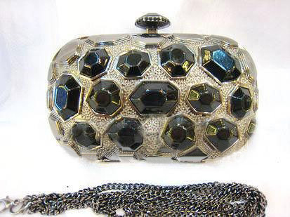 Royal Style Enamel Painted Porcelain Ptone Evening Bag