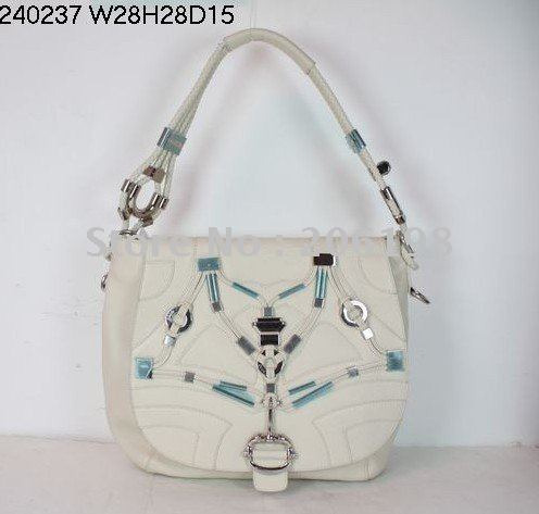 Rice White Shoulder Evening Bags