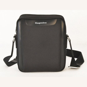 Black Genuine Leather Man's Briefcase